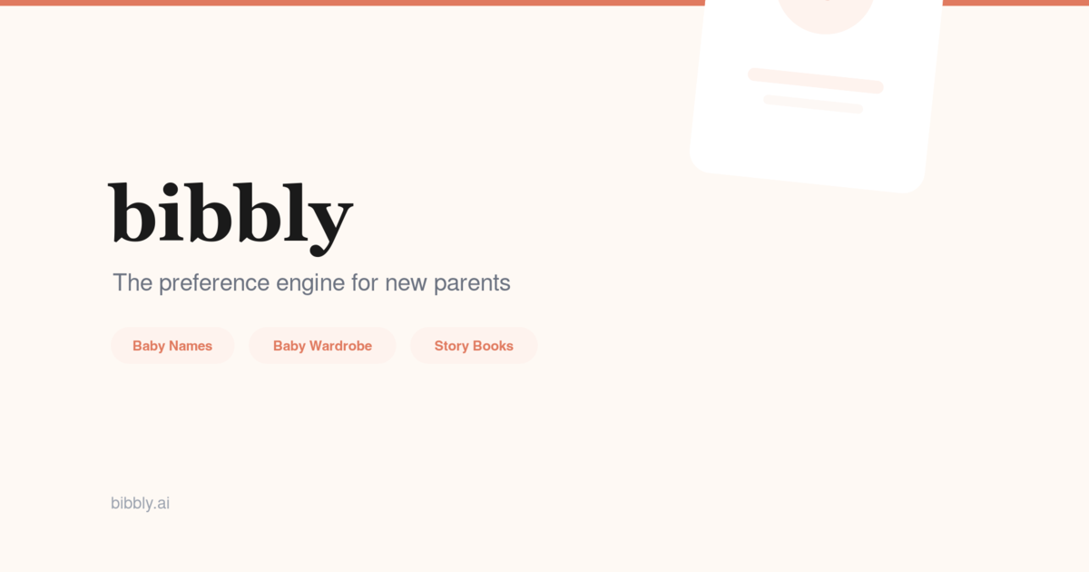 Baby Name Guides - Name Lists with Meanings | Bibbly